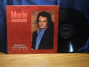 MERLE HAGGARD-25 Anniversary Album UK pressing LP - Picture 1 of 1