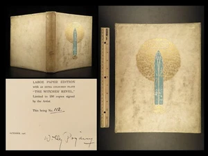 1908 SIGNED 1ed FAUST Goethe POGANY Tragedy Devils Illustrated English Hayward - Picture 1 of 24