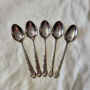 LYON AMERICANA (5) Suppenlöffel EDELSTAHL BESTECK International Silber - Bild 1 von 5