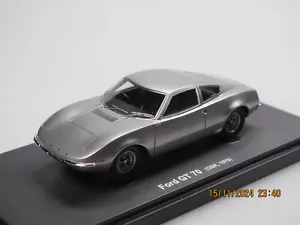 Avenue 43 Autocult 60102 Ford GT70 auto sportiva Ghia 1970 argento 1:43 - Foto 1 di 5