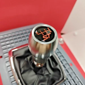 CHROME 6SP 280G SPORT ALUMINUM SHIFT GEAR KNOB for FOCUS MK3 MK4 FIESTA ST SE WZ - Picture 1 of 7