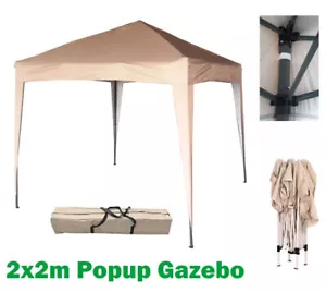 Faltpavillon 2x2 m Komplettset Gartenzelt, Festzelt, Marktstand, Pop Up, Markise - Bild 1 von 28