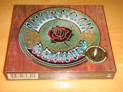 Grateful Dead AMERICAN BEAUTY 50th Anniversary Deluxe Edition 3CD Embossed Cover - Image 1 of 4