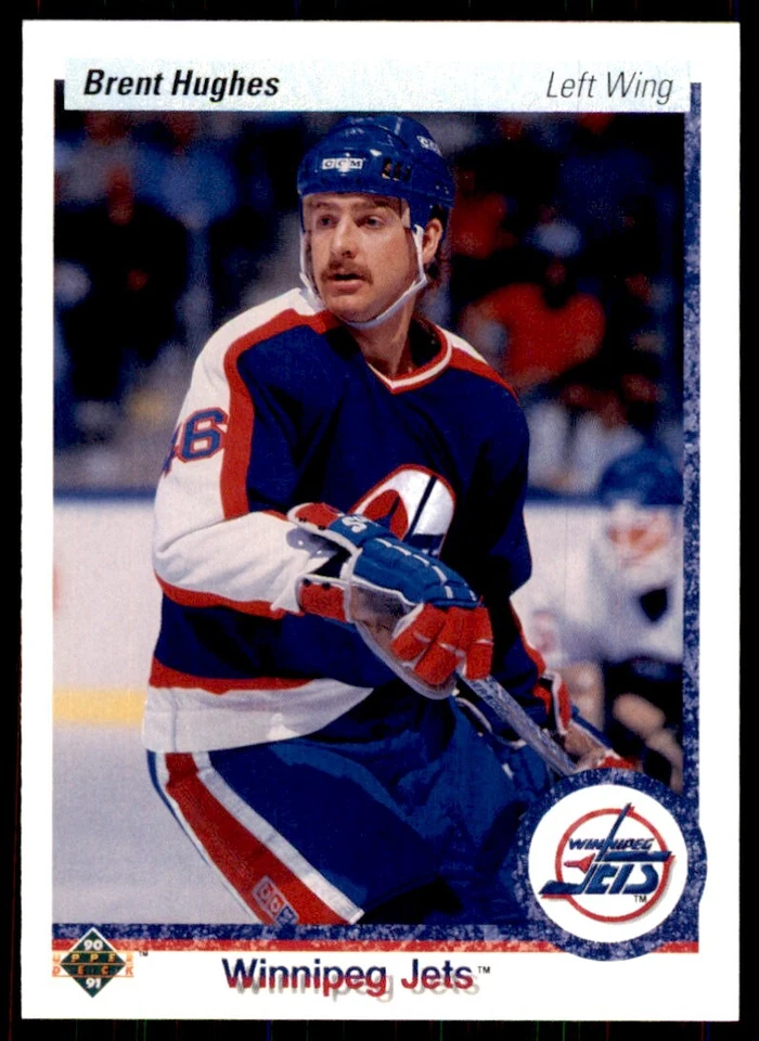 1990-91 Upper Deck Brent Hughes Hockey Cards #333 - Image 1 of 2