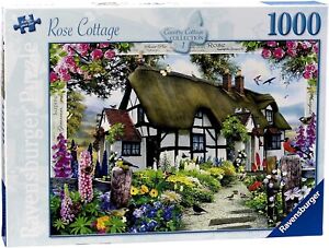 The Rose Country Cottage Puzzle Jigsaw Puzzle 1000pc Ravensburger