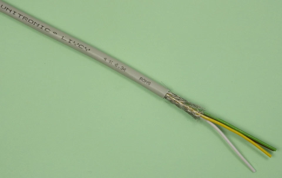 Steuerleitung flexibel geschirmt UNITRONIC LiYCY 4x0,75mm² Lapp Kabel - 0034704 - Bild 1 von 1