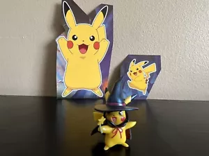 Pokemon Countdown To Halloween PIKACHU HAT CAPE Figure Jazwares 2024 Advent 2” - Picture 1 of 5