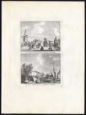 Antique Print-EDAM-CITY GATE-MONIKKENDAM-NETHERLANDS-Bendorp-Bulthuis-1790