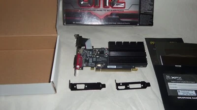XFX ONE 512MB DDR3 HDMI DVI VGA PCI-E GPU | Low Profile Compatible | ON-XFX1-ST - Image 1 of 4