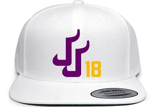 Minnesota Vikings Justin Jefferson JJ Logo Snapback Hat - Picture 1 of 1