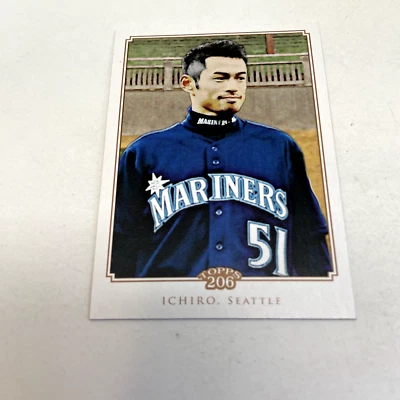 2010 TOPPS 206 BASEBALL CARD #52-ICHIRO-SEATTLE MARINERS- - Image 1 of 2