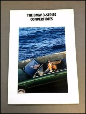 1992 BMW 325i 318i Convertible 32-page Original Car Sales Brochure Catalog Foto 1 de 4