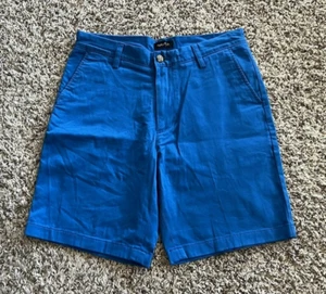 Nautica Deck Short Classic Fit Stretch Blue Mens Chino Shorts Size 30 - Picture 1 of 9