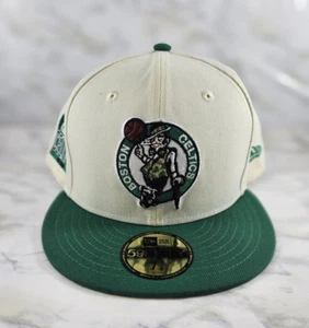 New Era BOSTON CELTICS Retro 2 Tone E1 Fitted 59FIFTY NBA Cap Hat 7 7/8 - Picture 1 of 16