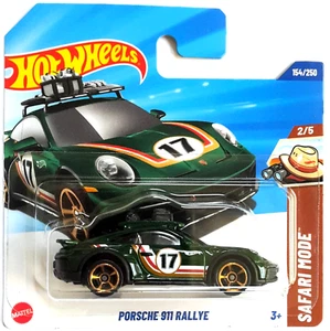 Hot Wheels Porsche 911 Rallye dunkelgrün 2025 Safari Mode 2/5 OVP - Bild 1 von 4