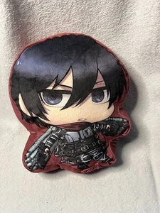 Attack on Titan Mikasa Chibi Plush Shaped Pillow Surreal Entertainment 10" - Picture 1 of 3