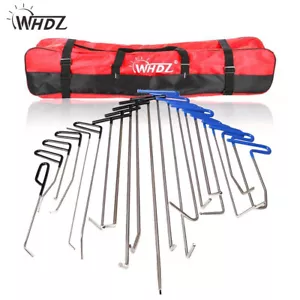 WHDZ 21 pcs Car Dent Repair Kits Paintless Puller Rods Removal Tools Auto Body - Bild 1 von 7