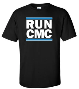 Camiseta NEGRA Christian McCaffrey Carolina Panthers ""Run CMC - Imagen 1 de 6