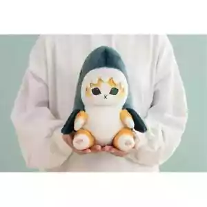 8 inches Cute Shark Cat Plush Toy -Kawaii Stuffed Animal Pillow Gift for Kids - Picture 1 of 6