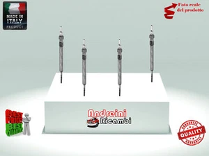 KIT 4 CANDELETTE SEAT IBIZA V (6J5) 1.6 TDI 66KW 90CV DAL 2009 -> GE115 - Foto 1 di 2