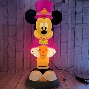 Disney Halloween Mickey Mouse Vampire 24in Lighted Blow Mold New - Picture 1 of 7