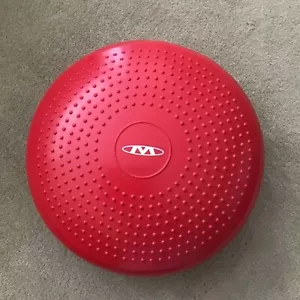 Maximized Living Red Balance Yoga Disk Trainer Spine Stability Wobble Cushion - Picture 1 of 2