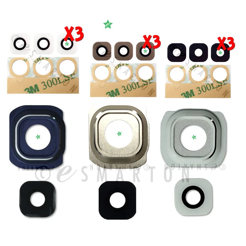 Новый Samsung Galaxy S6 SM-G920 | Galaxy S6 Edge SM-G925 камеры объектив стеклянная крышка - Изображение 1 из 1