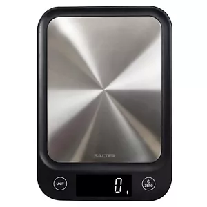 Salter Digital Kitchen Scale - Ultra Slim Baking & Cooking Food Scale, Stainl... - Picture 1 of 1