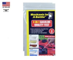 2 packs Mechanic In A Bottle 2-In-1 Gasoline Quality Test 6 Total Swabs 7-903-12 - Picture 1 of 2