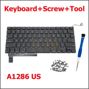 Nuova tastiera inglese per Macbook Pro 15" A1286 US Keyboard 2009 2010 2011 2012 - Foto 1 di 1