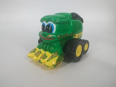 John Deere Cory Combine Green and Yellow Metal Collectible Play Toy by ERTL - Image 1 of 4