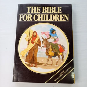 The Bible for Children Retold by Bridget Hadaway + Jean Atcheson Vintage Large - Picture 1 of 23