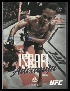 Israel Adesanya #60 2021 Panini Chronicles UFC - Picture 1 of 2