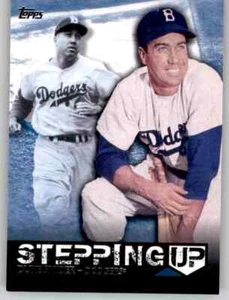 2015 Topps Stepping Up Duke Snider Insert Set Break Dodgers #2 - Picture 1 of 2
