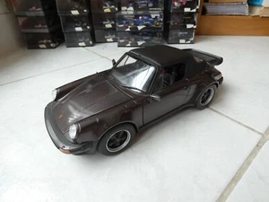 Porsche 911 Turbo 3,3L Cabriolet Marrón 1/18 Norev - Imagen 1 de 4
