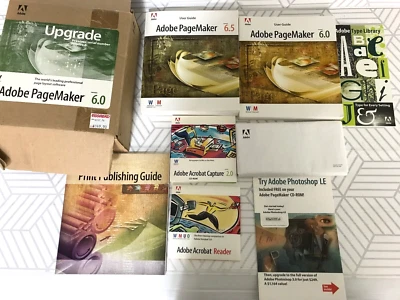 New Old Stock -  Adobe PageMaker 6.5 Education Version for Windows - Image 1 of 4
