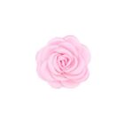 Satin Rose Fabric Artificial Flower Hair Accessory  Clothing Accessory