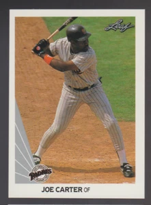 Tarjeta promocional de concesionario mega rara Joe Carter Padres 1990 hoja vista previa #2 de 12 - Imagen 1 de 2