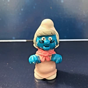 Figurine Grand-mère Schtroumpfette n° 20408 (Peyo / Schleich 1988) - Imagen 1 de 2