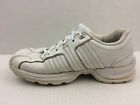 Kswiss Womens 7 Med Athletic Sneaker Tennis Shoes White Leather Walking Casual