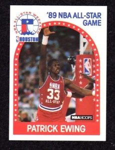 1989-90 NBA Hoops #159 Patrick Ewing All-Star New York Knicks HOF Card NM/MT-MT - Bild 1 von 2