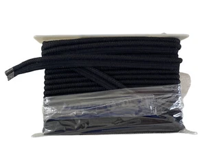 Schwarze Lippenkordel Kante Borte 3/8 von Waverly 12 Yards Polsterung Gardine Stoff Neu - Bild 1 von 9
