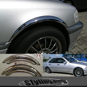 RADLAUF IN CHROM FÜR MERCEDES W202 S202 C-KLASSE LIMOUSINE / KOMBI 1993 bis 2002 - Zdjęcie 1 z 5