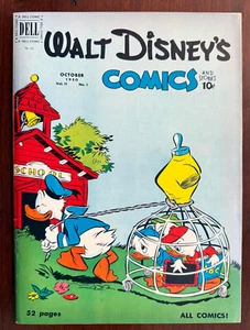 WALT DISNEY'S COMICS And STORIES #121 - DONALD DUCK & Nephews Cover - 1949 - Picture 1 of 5