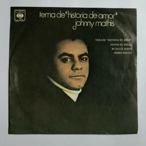 JOHNNY MATHIS tema de historia de amor MEXICO 4-trk 7" vinyl p/s - Bild 1 von 4