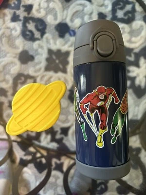 Pottery barn school marvel Flash Batman justice league WATER Travel boy pre k . - Image 1 of 4