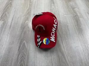 Mens cap Monaco Grand Prix Formula 1 Size 58 Color Red - Picture 1 of 9