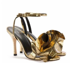Runway French Style Womens Open Toe Slingback High Stilettos Heels Sandals Party - Picture 1 of 17