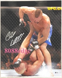 BECKETT "CHUCK LIDDELL" SIGNED AUTO 20x16 PHOTO BAS AUTOGRAPH MMA/UFC LEGEND HOF - Bild 1 von 4