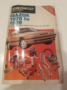 Mazda 1978 To 1989 Chilton Repair Manual  Part No 6981 Service - Bild 1 von 4
